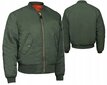 Bomber jakk, Mil-Tec, MA1 US, Olive hind ja info | Meeste joped | kaup24.ee