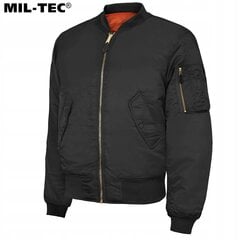 Bomber jakk, Mil-Tec, MA1 US, Must hind ja info | Meeste joped | kaup24.ee