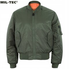 Bomber jakk, Mil-Tec, MA1 US, Olive hind ja info | Meeste joped | kaup24.ee