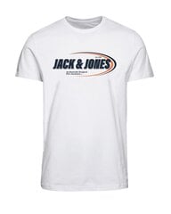 Jack & Jones детская футболка 12267656*03, белый 5715610370041 цена и информация | Женские футболки | kaup24.ee