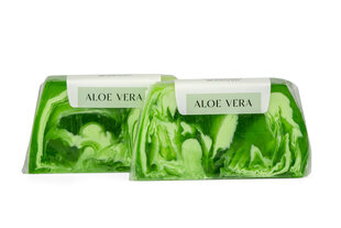 Glütsiinseep Aloe Vera Greenum, 2tk x 100 g цена и информация | Мыло | kaup24.ee