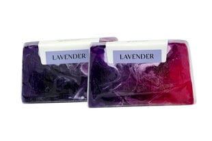 Glütsiinseep Lavender, Greenum, 2tk x 100 g цена и информация | Мыло | kaup24.ee