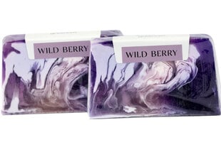 Glütsiinseep Wild Berry, Greenum, 2tk x 100 g цена и информация | Мыло | kaup24.ee