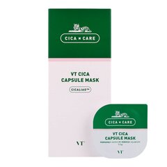 VT Cosmetics Cica kapselmask 10 tk - Centella asiaticaga kapselmaskid hind ja info | Näomaskid, silmamaskid | kaup24.ee