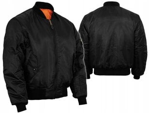 Bomber jakk, Mil-Tec, MA1 US, Must hind ja info | Meeste joped | kaup24.ee