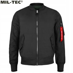 Bomber jakk, Mil-Tec, Flyers Flek MA1 Summer, Must hind ja info | Meeste joped | kaup24.ee