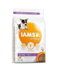 Iams ProActive Health väikest ja keskmist tõugu vanematele koertele koos kanaga, 12 kg hind ja info | Kuivtoit koertele | kaup24.ee