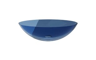 Praustuvas Besco Anya Blue Wave, 50 cm, su chrome sifonu цена и информация | Раковины | kaup24.ee