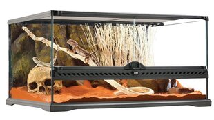 Terraarium Exo-Terra Natural Terrarium, 60x45x30 cm, must hind ja info | Kaubad eksootilistele loomadele | kaup24.ee