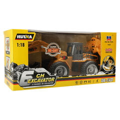 H-Toys 1530 6CH 2,4 GHz RTR 1:18 RC ekskavaator KidsPro hind ja info | Poiste mänguasjad | kaup24.ee