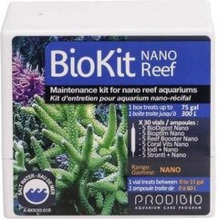 Akvaariumi hooldusampullid Prodibio BioKit Reef Nano, 30 tk. hind ja info | Akvaariumid ja seadmed | kaup24.ee