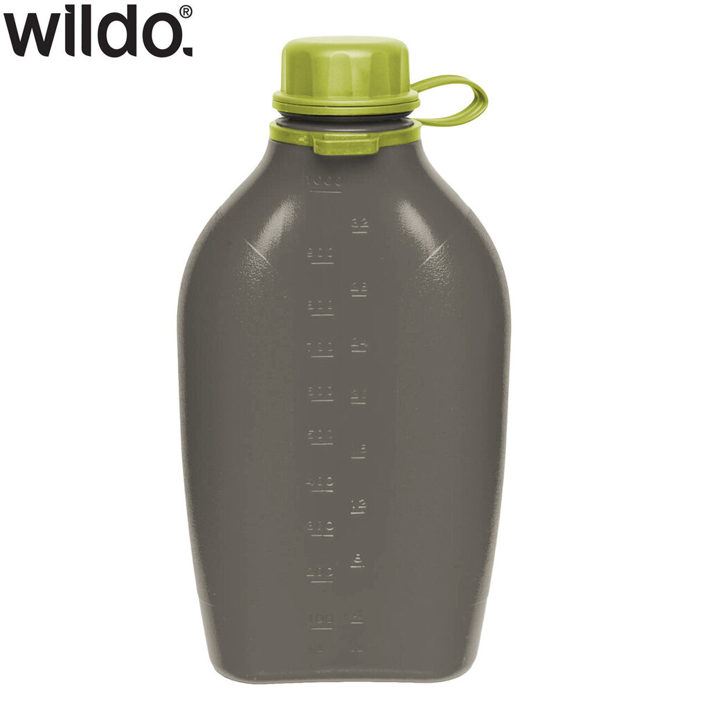 Turismipudel veepude Wildo Explorer 1000 ml, Lime цена и информация | Joogipudelid | kaup24.ee