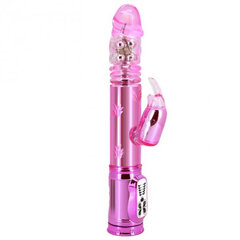 Vibraator Boss Of Toys Baile Throbbing Bunny Vibration & Rotattion, roosa hind ja info | Vibraatorid | kaup24.ee