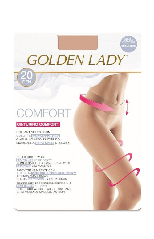 Sukkpüksid naistele Golden Lady Comfort, beež, 20 DEN цена и информация | Sukkpüksid | kaup24.ee