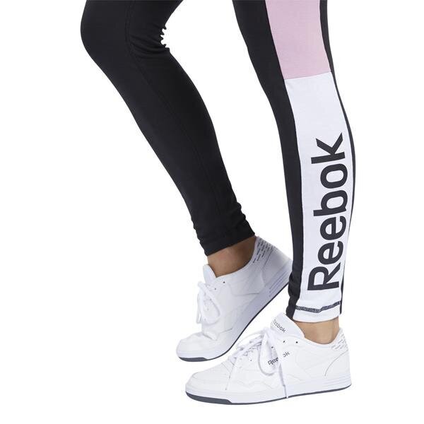 Spordiretuusid naistele Reebok Te Linear Logo Legg FK6694, must цена и информация | Naiste spordiriided | kaup24.ee