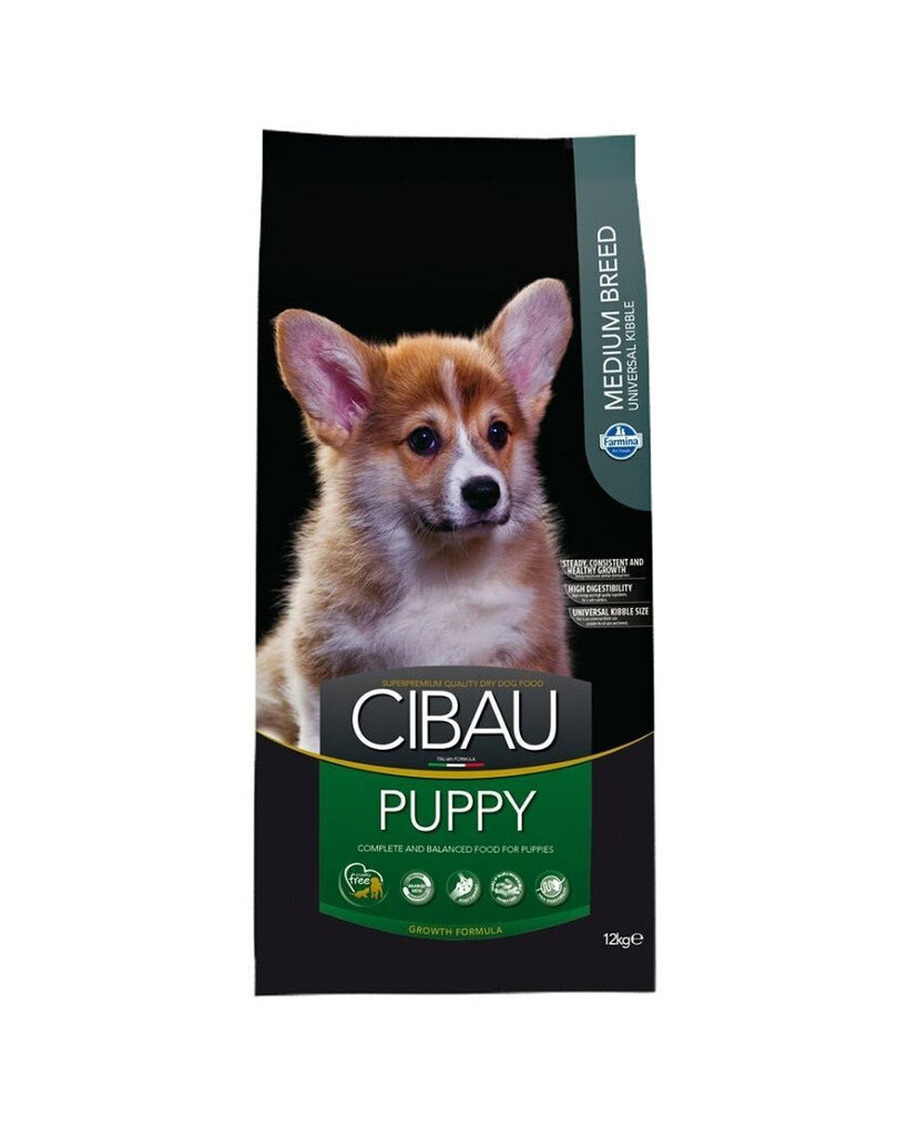 Cibau Medium Puppy koos kanaga, 14 kg цена и информация | Kuivtoit koertele | kaup24.ee