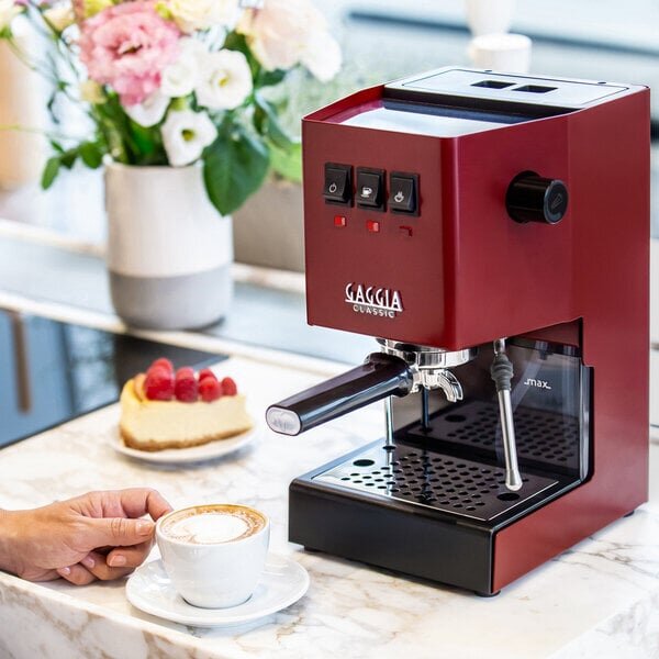 Gaggia Classic EVO kirsipunane espressomasin цена и информация | Kohvimasinad | kaup24.ee