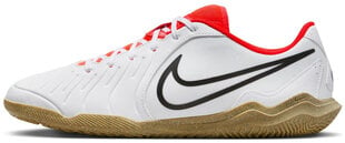 Nike Jalgpallijalatsid Meestele Jr Legend 10 Club Ic White Red DV4343 100 DV4343 100/10.5 hind ja info | Spordi- ja vabaajajalatsid meestele | kaup24.ee