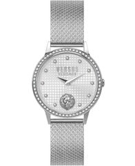 Женские часы Versus Versace Strandbank Crystals Stainless Steel Silver цена и информация | Женские часы | kaup24.ee