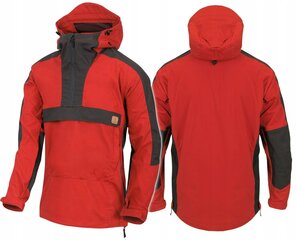 Kangaroo jakk, Helikon-Tex, Anorak Woodsman, Crimson/Grey цена и информация | Мужские куртки | kaup24.ee