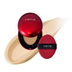 Компактный тональный крем в форме подушечки TIRTIR [MINI] MASK FIT RED MINI CUSHION 24W SOFT BEIGE - оттенок тональной основы 24 теплый, светло-бежевый (мини-версия) цена и информация | Пудры, базы под макияж | kaup24.ee