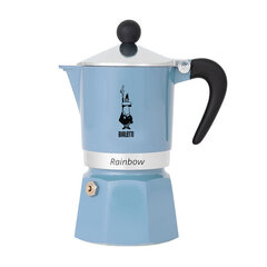 Bialetti - Primavera Rainbow 3-tassiline helesinine hind ja info | Kohvikannud, teekannud | kaup24.ee