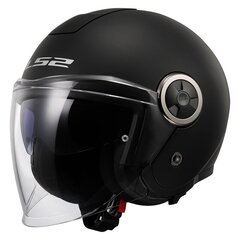 LS2 OF620 CLASSY SOLID helmet - Matt Black hind ja info | Mootorratta kiivrid | kaup24.ee