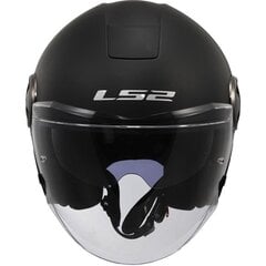 LS2 OF620 CLASSY SOLID helmet - Matt Black hind ja info | Mootorratta kiivrid | kaup24.ee