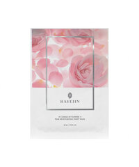 HAYEJIN Cuddle of Flowers Pink Moisturizing Sheet Mask 25ml - Увлажняющая листовая маска цена и информация | Маски для лица, патчи для глаз | kaup24.ee