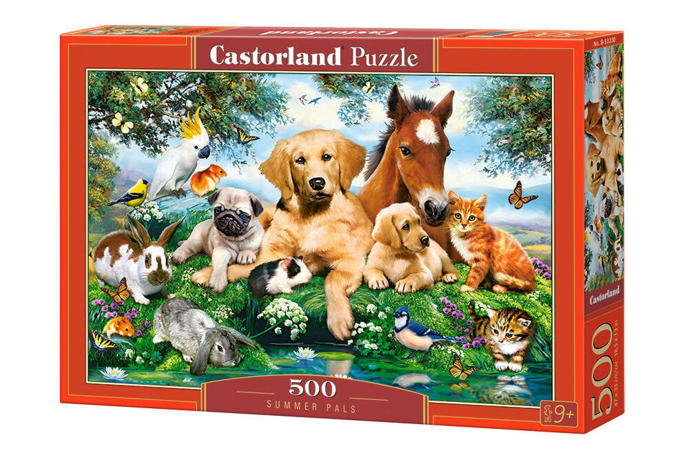 Pusle Castorland Summer Pals, 500 tk hind ja info | Pusled | kaup24.ee