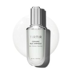 TIRTIR CERAMIC MILK AMPOULE 40ml - näoseerum ampullis toitva ja niisutava toimega. hind ja info | Näoõlid, seerumid | kaup24.ee