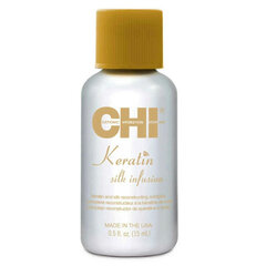 Keratiini ja siidi kompleks CHI Keratin Silk Infusion, 15 ml x 5 tk. hind ja info | Maskid, õlid, seerumid | kaup24.ee