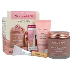 Mary&amp;May Vegan Hyaluronic Hydra wash off Mask Special Gift Set - Набор масок для лица с глубоким увлажнением и регенерацией цена и информация | Сыворотки для лица, масла | kaup24.ee