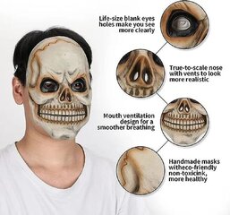 Gentisy halloweeni pealuu mask. Mardipäev/kadripäev hind ja info | Karnevali kostüümid | kaup24.ee