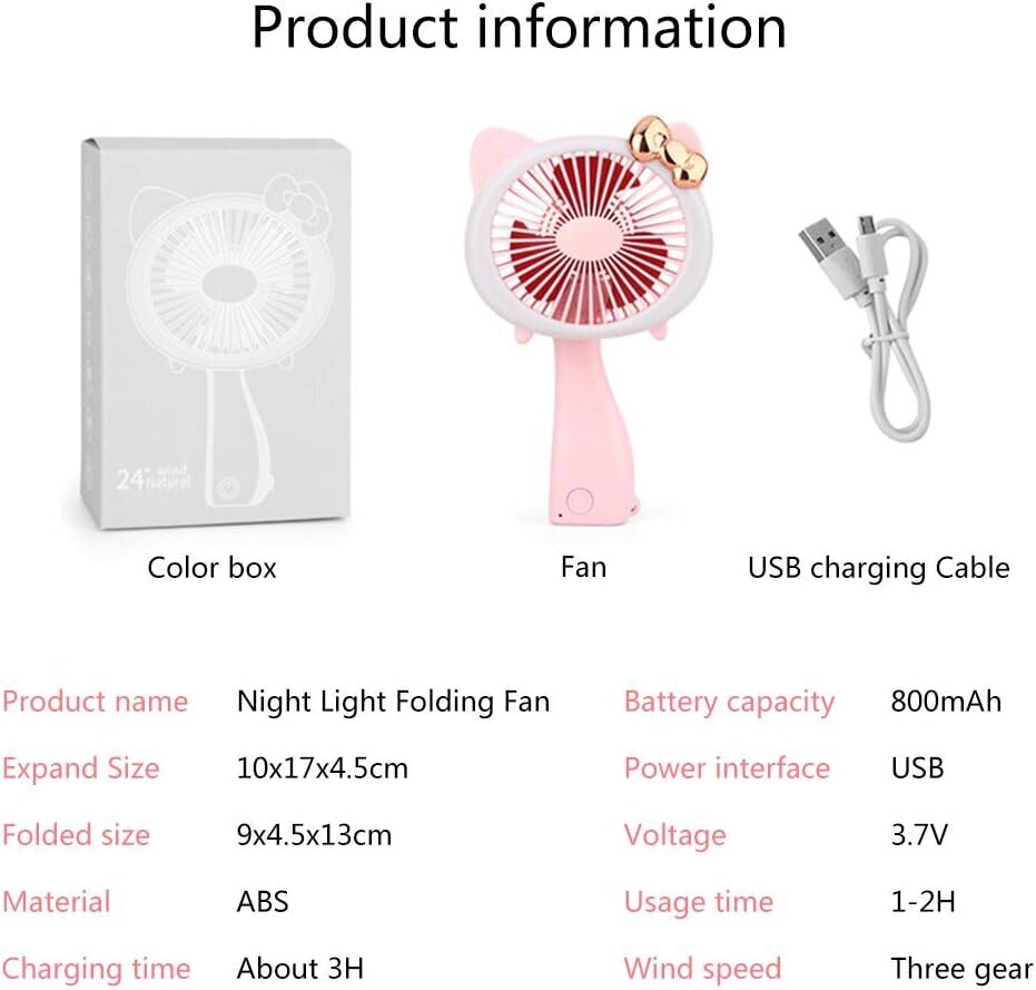 MINIVENTILIK LASTELE hind ja info | Ventilaatorid | kaup24.ee