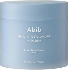 ABIB Sedum Hyaluron Pad Hydrating Touch 75 Pads - niisutavad hüaluroonipadjad - Hydrating Hyaluron Pads hind ja info | Näoõlid, seerumid | kaup24.ee