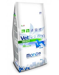 Monge Vet Solution Dog Obesity 2 kg + konserv Recovery, 150 g hind ja info | Kuivtoit koertele | kaup24.ee