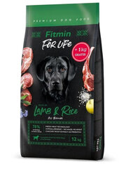 Fitmin dog For Life Lamb&Rice, 13 kg hind ja info | Kuivtoit koertele | kaup24.ee