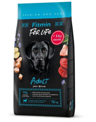 Fitmin For Life Adult Large Breed koos linnulihaga, 13 kg hind ja info | Kuivtoit koertele | kaup24.ee