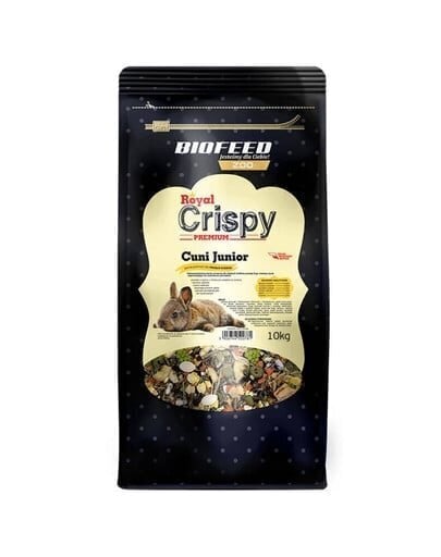 Biofeed toit noortele küülikutele Royal Crispy Premium, 10 kg цена и информация | Toit väikeloomadele | kaup24.ee