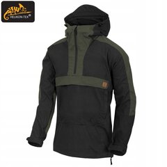 Kangaroo jakk, Helikon-Tex, Anorak Woodsman, Must/Taiga Green цена и информация | Мужские куртки | kaup24.ee