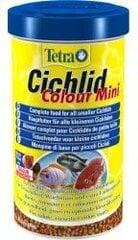 Корм для цихлид Tetra Cichlid Color Mini, 500 мл цена и информация | Корм для живой рыбы | kaup24.ee