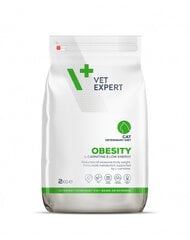 VetExpert Veterinary Diet Cat Obesity, 2 kg hind ja info | Kuivtoit kassidele | kaup24.ee