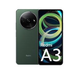 Xiaomi Redmi A3 4/128GB Forest Green hind ja info | Telefonid | kaup24.ee