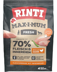 Rinti Max-i-mum koos pardiga, 4 kg hind ja info | Kuivtoit koertele | kaup24.ee