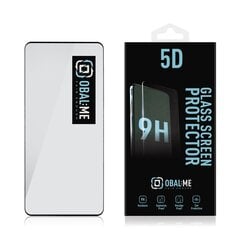 OBAL:ME 5D Glass Screen Protector for Motorola Edge 50 Fusion Black цена и информация | Защитные пленки для телефонов | kaup24.ee