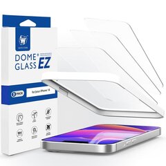 TEMPERED GLASS Whitestone EZ GLASS 3-PACK IPHONE 14 цена и информация | Защитные пленки для телефонов | kaup24.ee