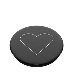 Popsockets 2 White Heart Black 800667 uchwyt i podstawka do telefonu - standard цена и информация | Держатели для телефонов | kaup24.ee