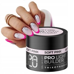 PALU BUILDER GEL SOFT PINK 45 g цена и информация | Лаки для ногтей, укрепители для ногтей | kaup24.ee