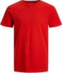 T-särk meestele Jack&Jones Slim Fit 12156101 True Red hind ja info | Meeste T-särgid | kaup24.ee